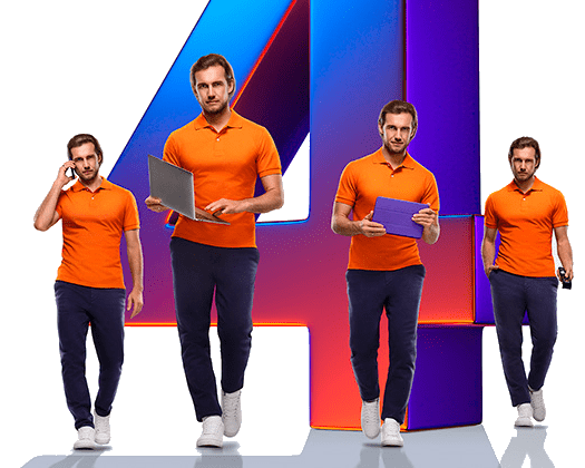 Великолепная четверка Ростелеком в деревня Семёновское (Лютовский сельский округ) (Ярославская область)